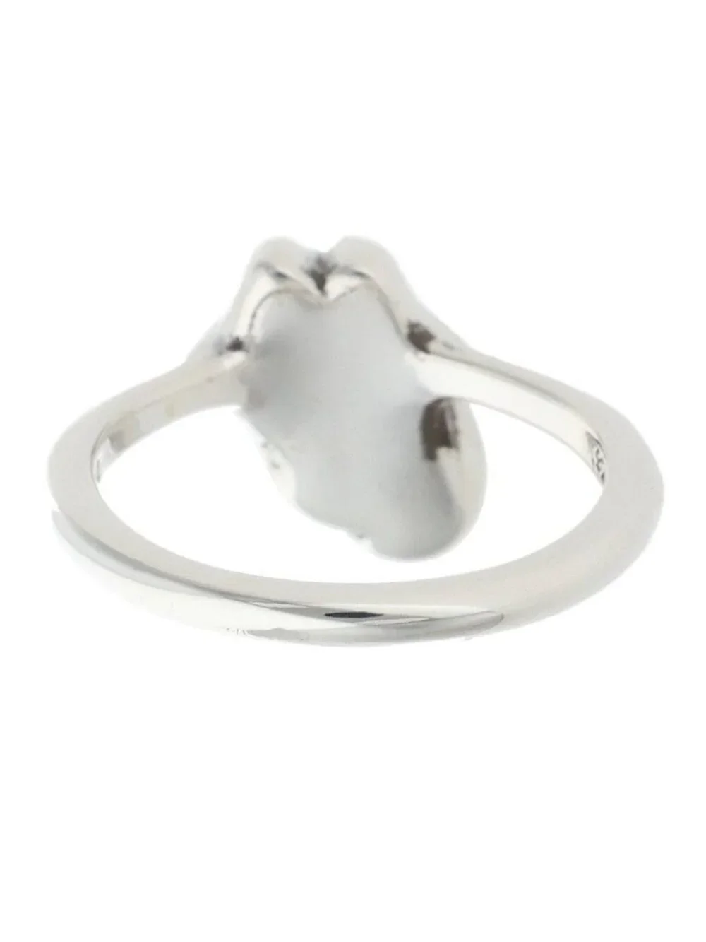 Chrome Hearts Bubblgm LT Bubble Gum Lip and Tan Silver Ring
